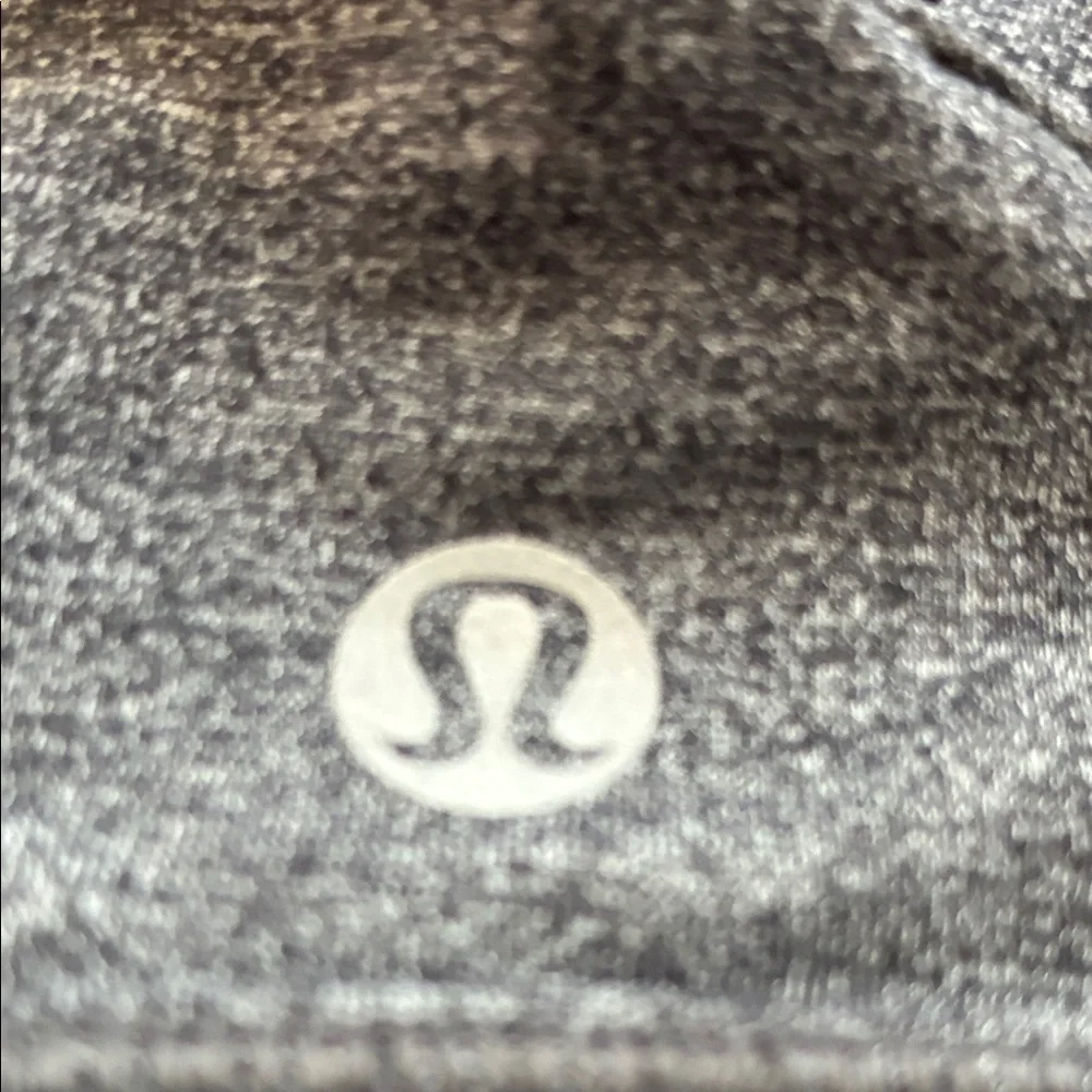 Lululemon Women's Charcoal Strappy Back Sports Bra with Red Bag Size 6 No Pads - Picture 5 of 8